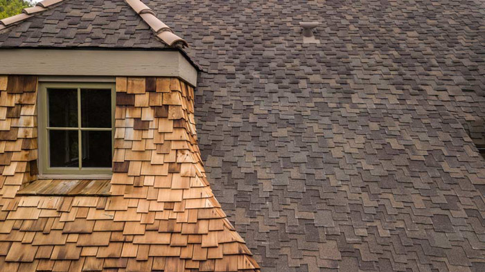 wood shingle roofing material , how often roof replace