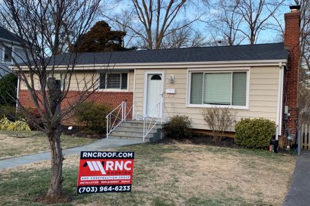 RNC Roofing crew at work in Northern Virginia