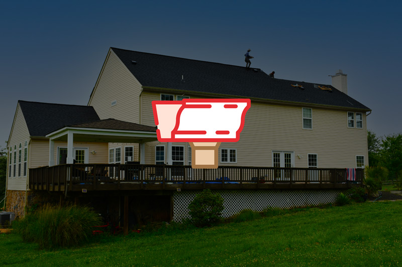 gutters and downspouts